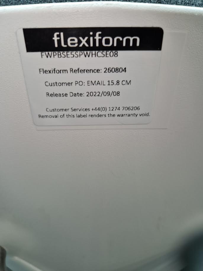 FLEXIFORM MEETING CHAIR IN NEW BLACK FABRIC