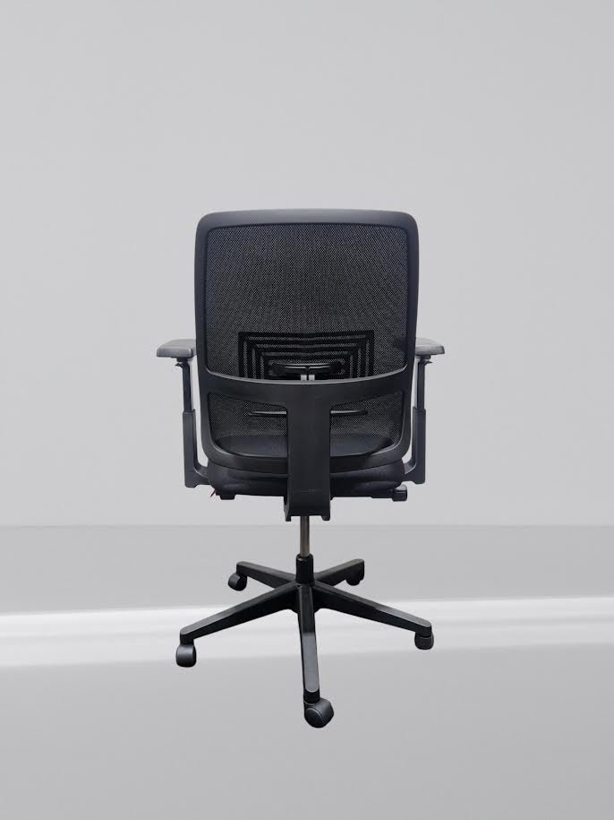 Haworth Lively office chair in new black fabric