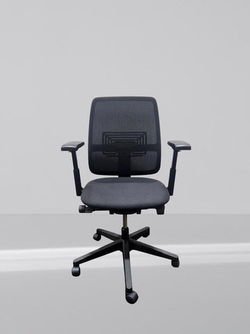 Haworth Lively office chair in new black fabric