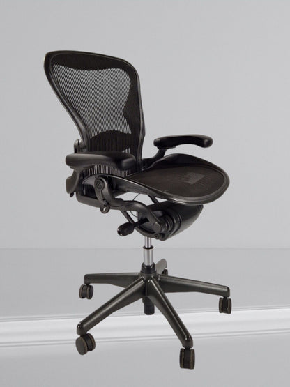 HERMAN MILLER AERON SIZE B FULLY LOADED REFURBISHED