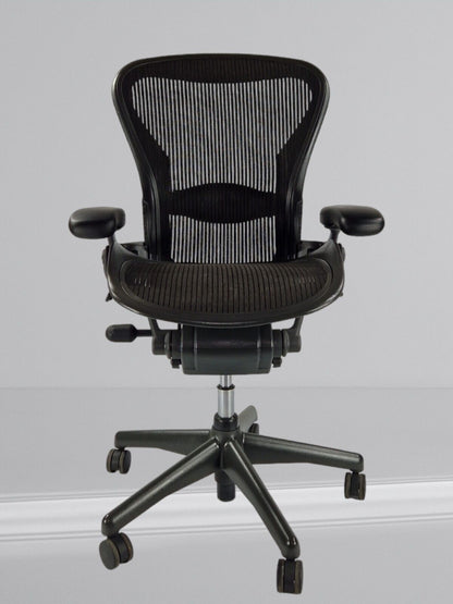 HERMAN MILLER AERON SIZE B FULLY LOADED REFURBISHED