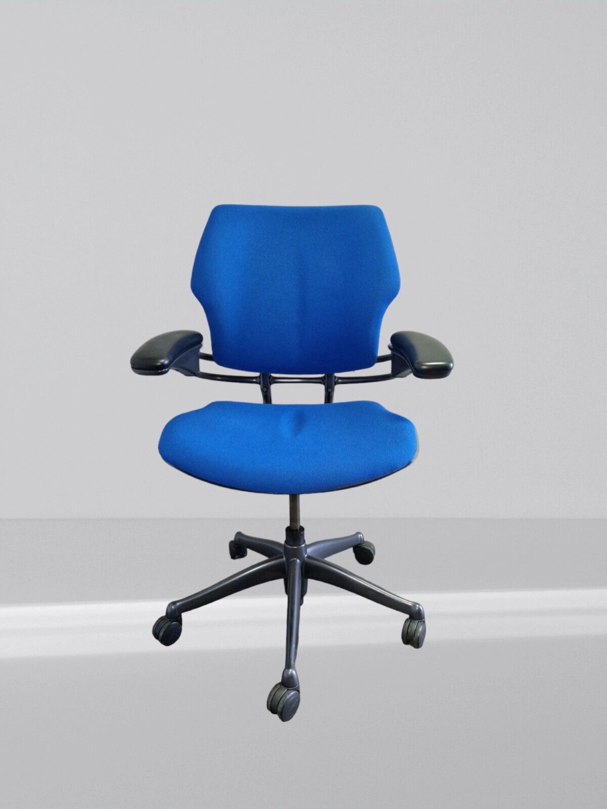 Humanscale Freedom Chair In New Blue Fabric