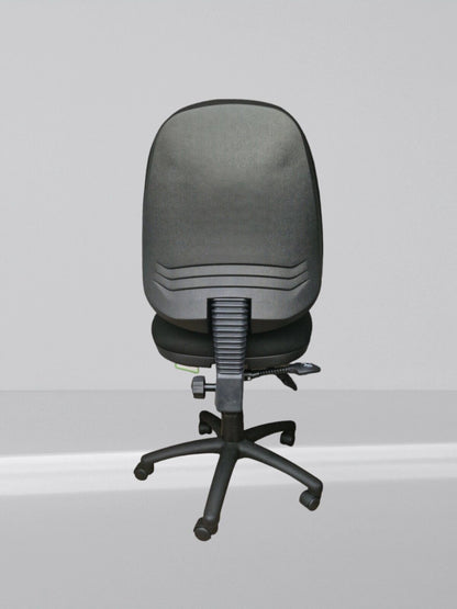 new office chair Black/charcoal no arms