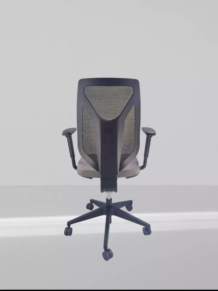 Mentor MTM2A Model mesh back swivel chair In New Grey Fabric